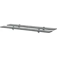 vidaXL svævehylde 2 stk. 90 x 20 cm 8 mm glas