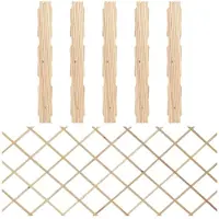 vidaXL espalierhegn 5 stk. 180x80 cm massivt fyrretræ