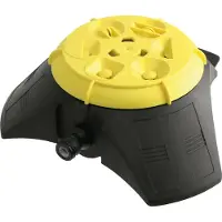 Kärcher MS 100, Multifunktionelt vandsprinkler, 78 m², 4 bar, Sort, Gul