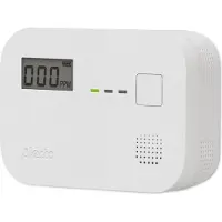 Alecto DETECTEUR CO COA3910, Carbon monoxide (CO), Elektrokemisk detektor, Hjem, Trådløs, 85 dB, Hvid