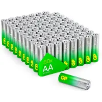 GP Blister 03015as80 Aa Alkalisk Batteri 80 Enheder