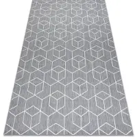 Rugsx Sisaltæppe SISAL FLAT 48655/637 KABLER 3D 160x230 cm