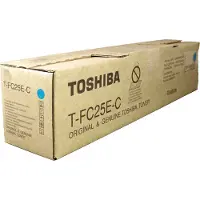 Toshiba T-FC 25 EC Tonerkassette Cyan 6AJ00000072 Modsvarer: N/A