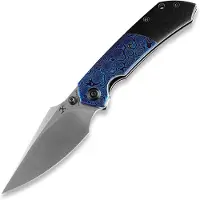 Kansept Knives Fenrir Linerlock Timascus