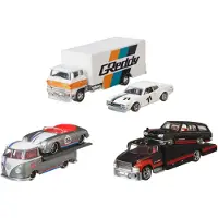 Hot Wheels Team Transport Lastbil Og Racerbil 5 Assorterede Modeller Assorteret