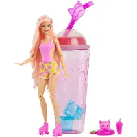 Barbie Pop! Reveal Frugt Jordbær Dukke