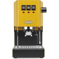 Gaggia Classic E24 Energy Vibes RI9481 - Kaffemaskine med mælkeskummer - 15 bar - sunshine yellow
