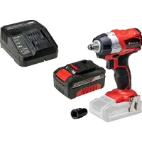 Einhell 1668363+1692591 batteridrevet slagboremaskine, 1 batteri inkl. batteri og oplader