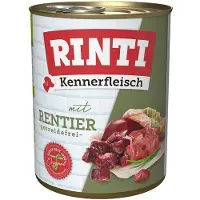Rinti Økonomipakke: 24 x 800g Kennerfleisch - Rensdyr