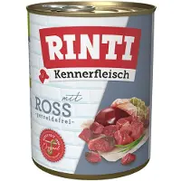 Rinti Økonomipakke: 24 x 800g Kennerfleisch - Hest