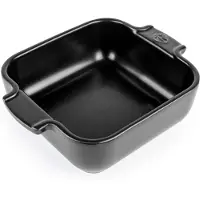 Peugeot APPOLIA firkantet fad 18 cm Satin Black