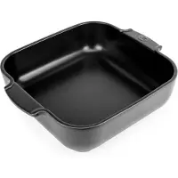 Peugeot APPOLIA Firkantet fad 28 cm Satin Black