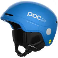POC - Skihjelme børn - POCito Obex MIPS Fluorescent Blue til Unisex - Børnetoj Størrelse XXS/XS - Blå