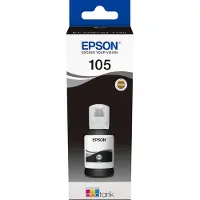 Epson 105 Blækflaske sort