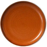 HK Living Home Chef middagstallerken Ø26 cm Burned orange