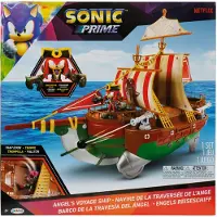 Sonic The Hedgehog Sonic Prime 2.5 " Action Figur Playset Pirate Ship