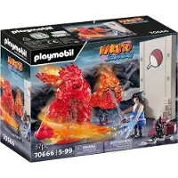 Playmobil Naruto - Sasuke vs. Itachi - 70666 - 37 Dele - - OneSize - Legetøjsfigur