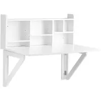 SoBuy sammenklappeligt vægbord 90x60x78 cm