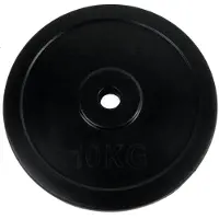 Tunturi Rubber 10kg Vægtskive