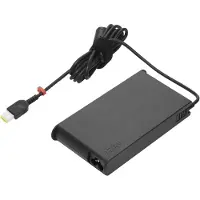 Lenovo ThinkPad 170W Slim AC Adapter (Slim-tip) - Strømforsyningsadapter - AC 90-265 V - 170 watt - sort - for ThinkPad P15v Gen 2 P17 Gen 2 T15g Gen 2 T15p Gen 2 T16 Gen 4 X1 Extreme Gen 4