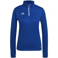 Adidas Entrada 22 Training Top Sweatshirt For Women - Blue, størrelse Large