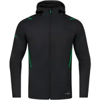Jako Sportsjakke 'Challenge' grøn / sort