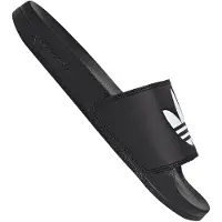 Adidas Badesandal Adilette Lite - Sort/hvid, størrelse 38