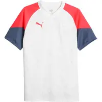 Puma Trænings T-Shirt IndividualCUP - Hvid/Rød, størrelse Medium