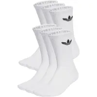 Adidas Sokker 'Trefoil Cushion' sort / hvid