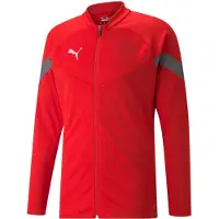 Puma Track Top teamFINAL - Rød/Grå, størrelse XX-Large