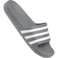 Adidas Originals Pantoletter 'Adilette Aqua' grafit / hvid