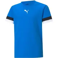 Puma Funktionsskjorte 'TeamRISE' royalblå / sort / hvid