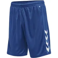 Hummel Fodboldshorts Core - Ægte blå/Hvid, størrelse Large