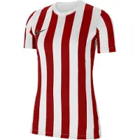 Nike Spilletrøje Dri-FIT Striped Division IV - Hvid/Rød/Sort Kvinde, størrelse X-Small