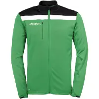 Uhlsport Træningsjakke grøn / sort / hvid