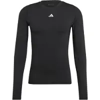 Adidas Baselayer Aeroready Techfit - Sort/hvid, størrelse XX-Large