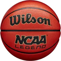 Wilson NCAA Legend, 74,9 cm, Sort, Orange, Læder, Indendørs & udendørs, Hanstik, 1 stk