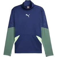 Puma Funktionsskjorte mørkeblå / grøn / hvid