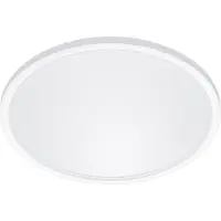 Wiz SuperSlim Smart Loftslampe, 32W, Justerbar hvidt & farvet lys, Ultratyndt moderne design, Hvid