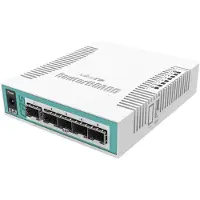 Mikrotik CRS106-1C-5S network switch Gigabit Ethernet (10/100/1000) Power over Ethernet (PoE) White
