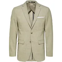 Selected Jakke 'SLHOasis' sand / hvid