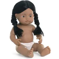 Miniland Dukke Af Indiansk Drengebaby 38 Cm
