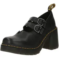 Dr. Martens Pumps med høj front 'Eviee' gylden gul / sort