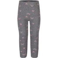 Happy girls Leggings antracit / pink / pudder
