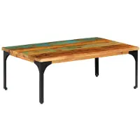vidaXL Sofabord Mangotræ - 60 cm / Massivt genanvendt træ