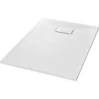 vidaXL brusekar SMC 100 x 70 cm hvid