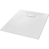 vidaXL brusekar SMC 100 x 80 cm hvid