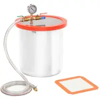 vidaXL vakuumkammer rustfrit stål 18,9 l