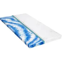 vidaXL topmadras 160 x 200 cm gelskum 7 cm