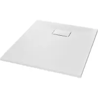 vidaXL brusekar SMC 90 x 70 cm hvid